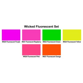 Wicked Colors Fluorescent kit 6 colori  - 1 2