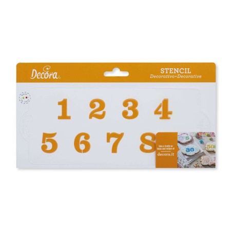Stencil numeri  - 1