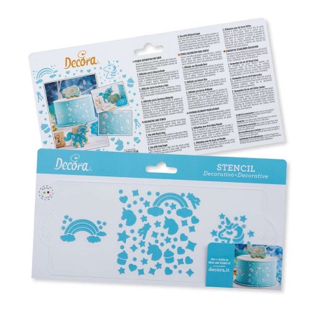 Stencil unicorno  - 4