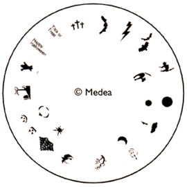 Halloween - Medea Design Wheel  - 1