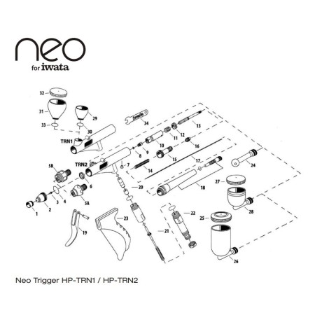 Esploso Neo Trigger HP-TRN1/HP- TRN2