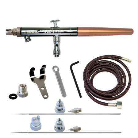 Aerografo TS - 3AS doppia azione (duse 0.25-0.38-0.66 mm)