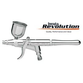Aerografo HP-TR1 Revolution doppia azione (duse 0.3mm)  - 1