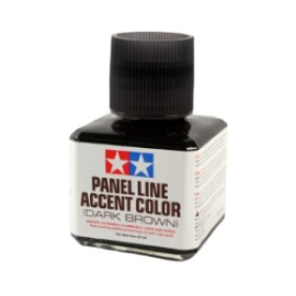 Panel Line Accent Color Marrone Scuro