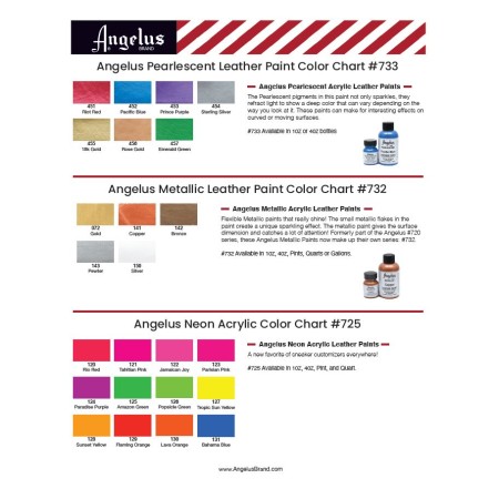 Carta Colori Angelus Standard