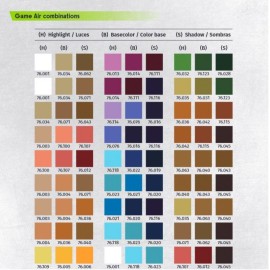 Colore Vallejo Game Air New Elf Skin Tone 2