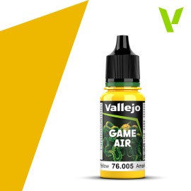Colore Vallejo Game Air New Moon Yellow