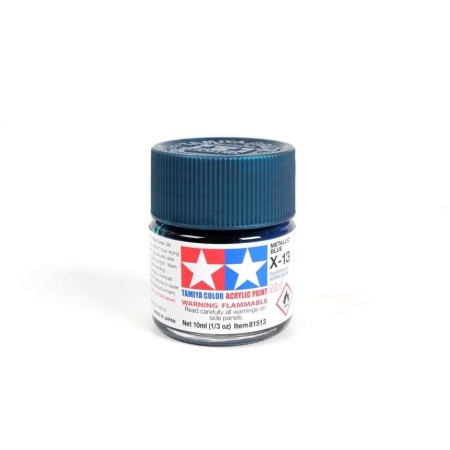 Colore X-13 Metallic Blue lucido  - 1