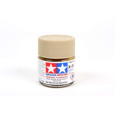 Colore X-31 Titanium Gold lucido  - 2