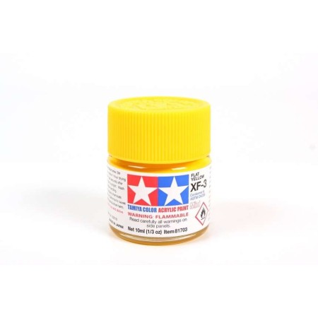 Colore XF-3 Flat Yellow opaco  - 1